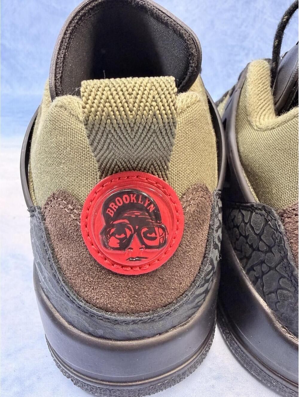 Jordan Spizike Low Olive/Black Shoes IH1782-200 Men’s Size 8.5 New No Box - Picture 7 of 16